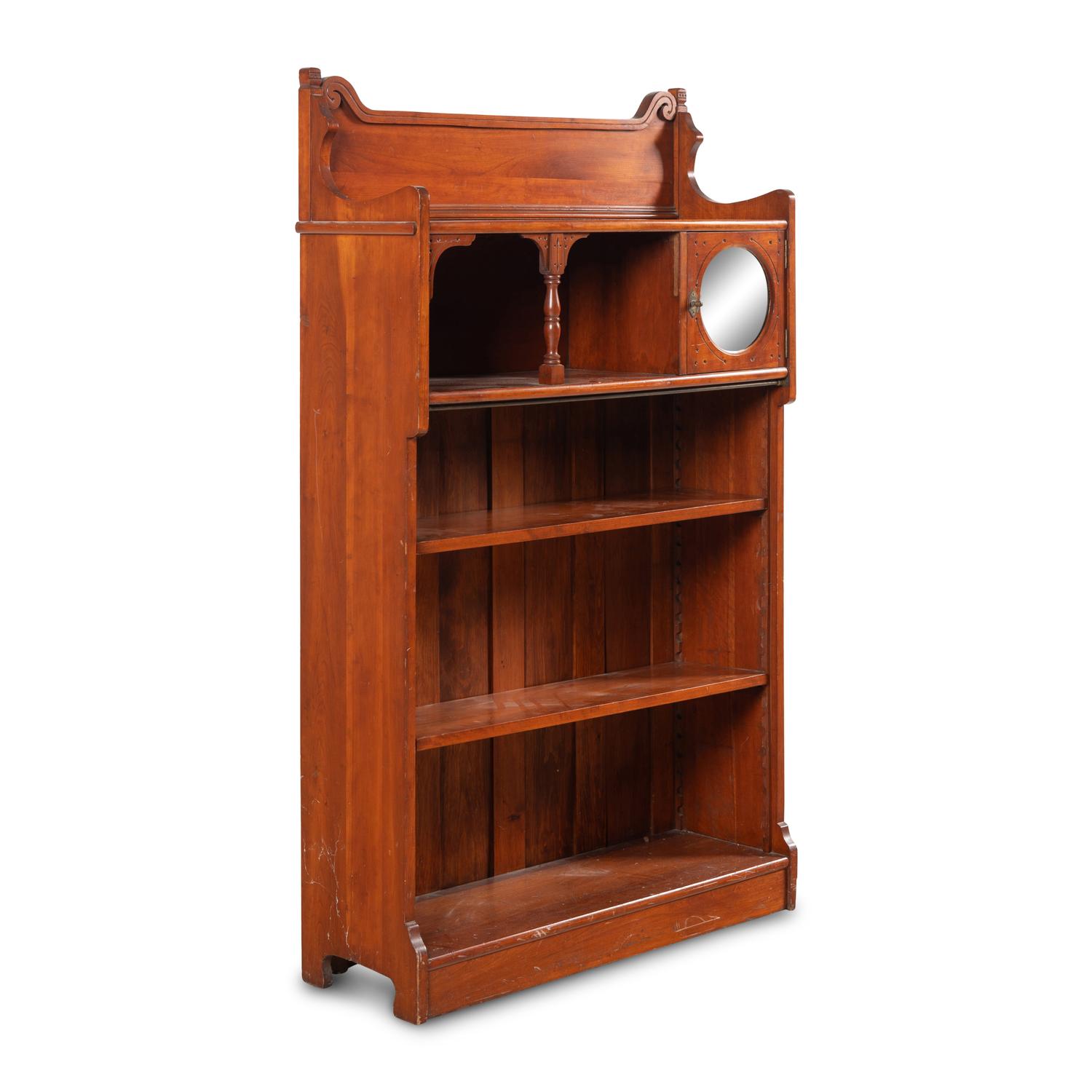 A Victorian Pine Bookshelf