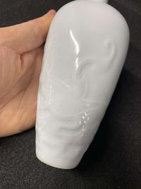 A Chinese amphora-shaped "Dragon" vase 龙纹双耳瓶 Kangxi mark, but later ??? ????