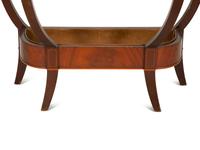 A Regency Style Inlaid Mahogany Console Table