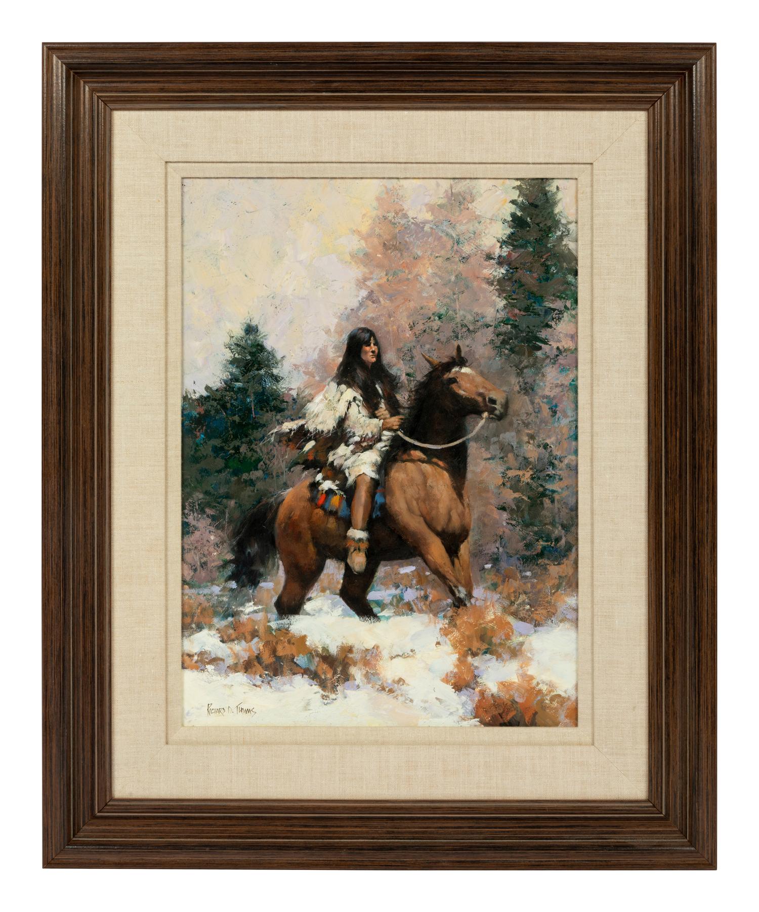 Woman Riding