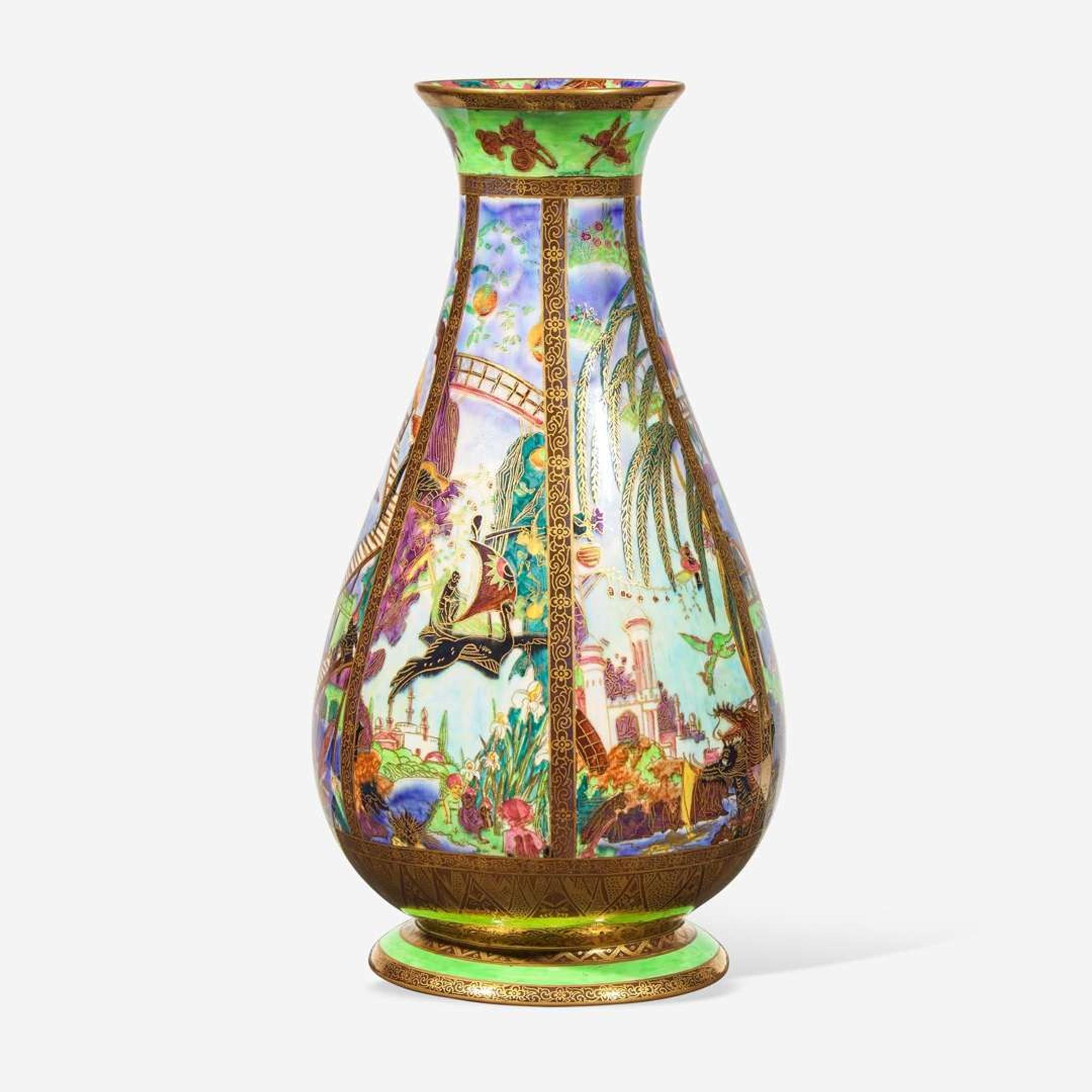 A Fairyland Lustre "Pillar" Vase UK, circa 1925