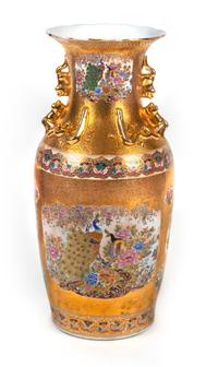A Large Chinese Famille Rose Porcelain Vase