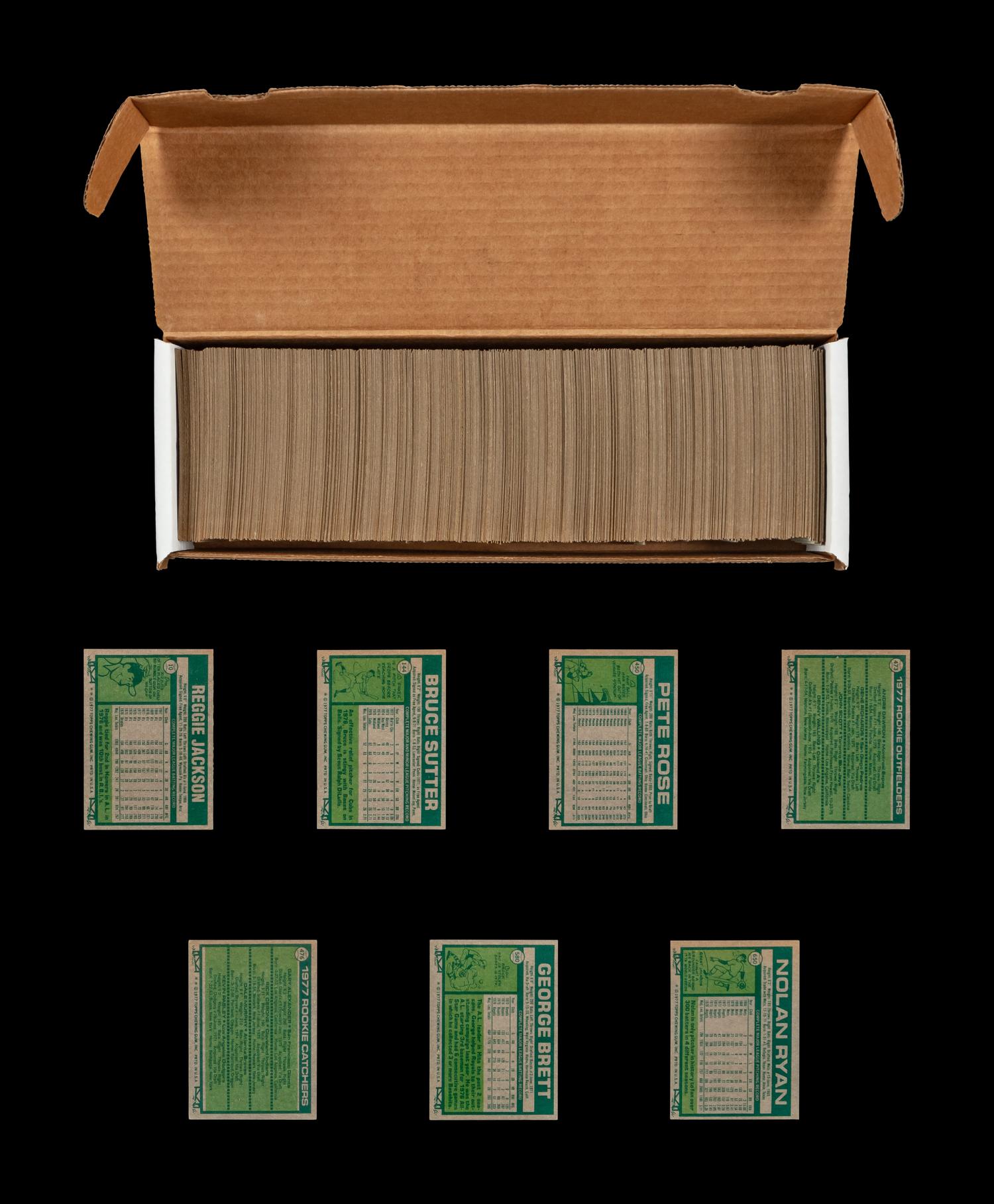 A Complete Set of 1977 Topps Baseball Cards (660/660)