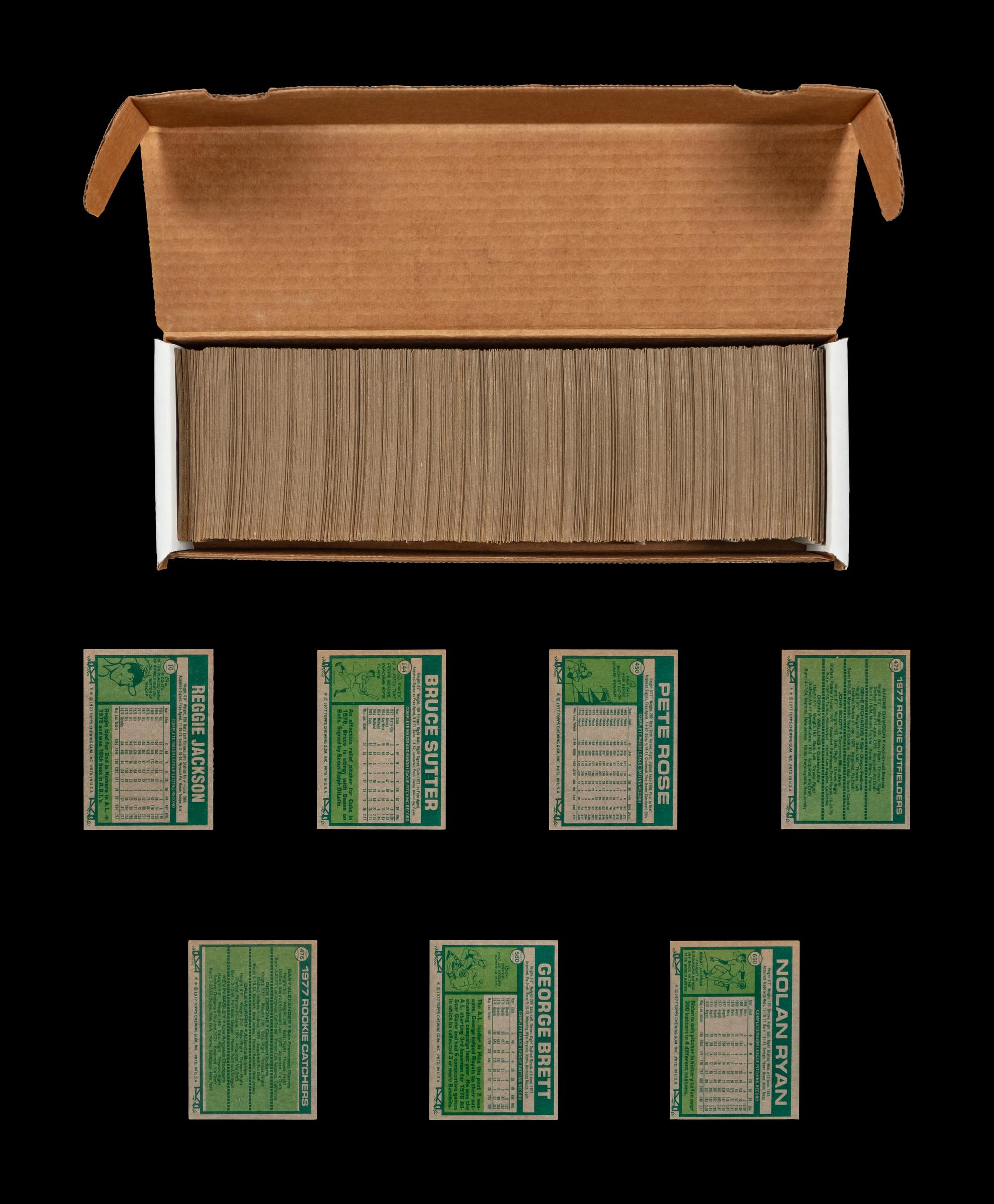 A Complete Set of 1977 Topps Baseball Cards (660/660)