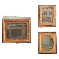 [Early Photography] Group of 8 Outdoor Ambrotypes and Tintypes