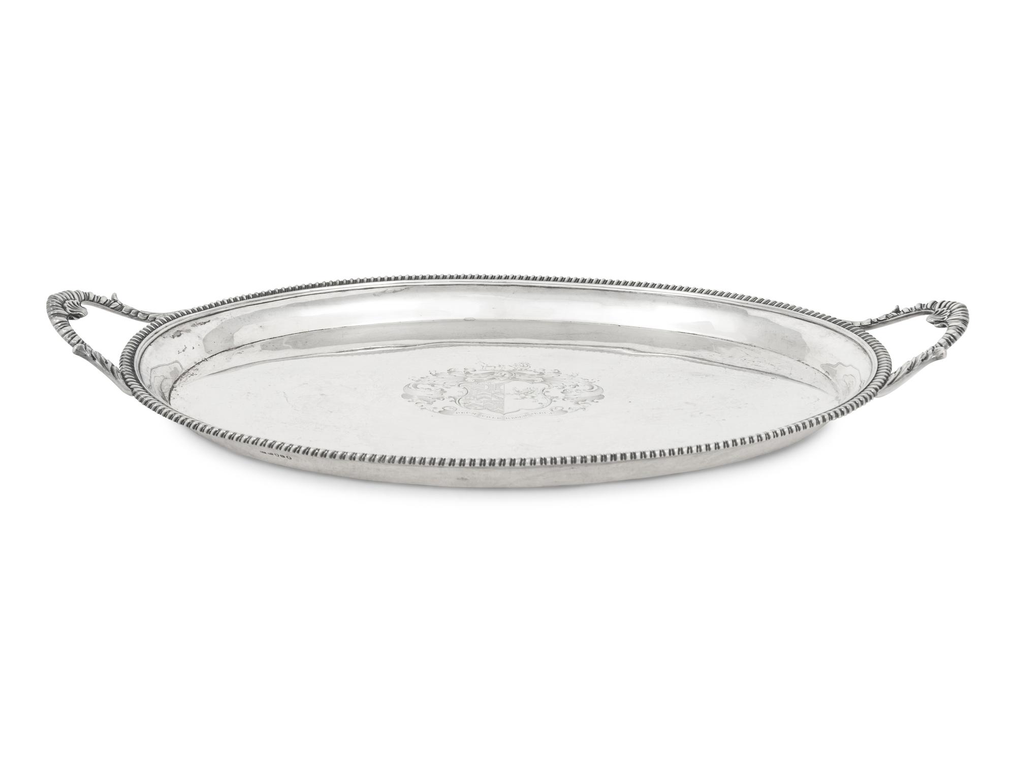 A George III Silver Tray