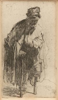 Rembrandt van Rijn, (Dutch, 1606-1669), Beggar with Wood Leg