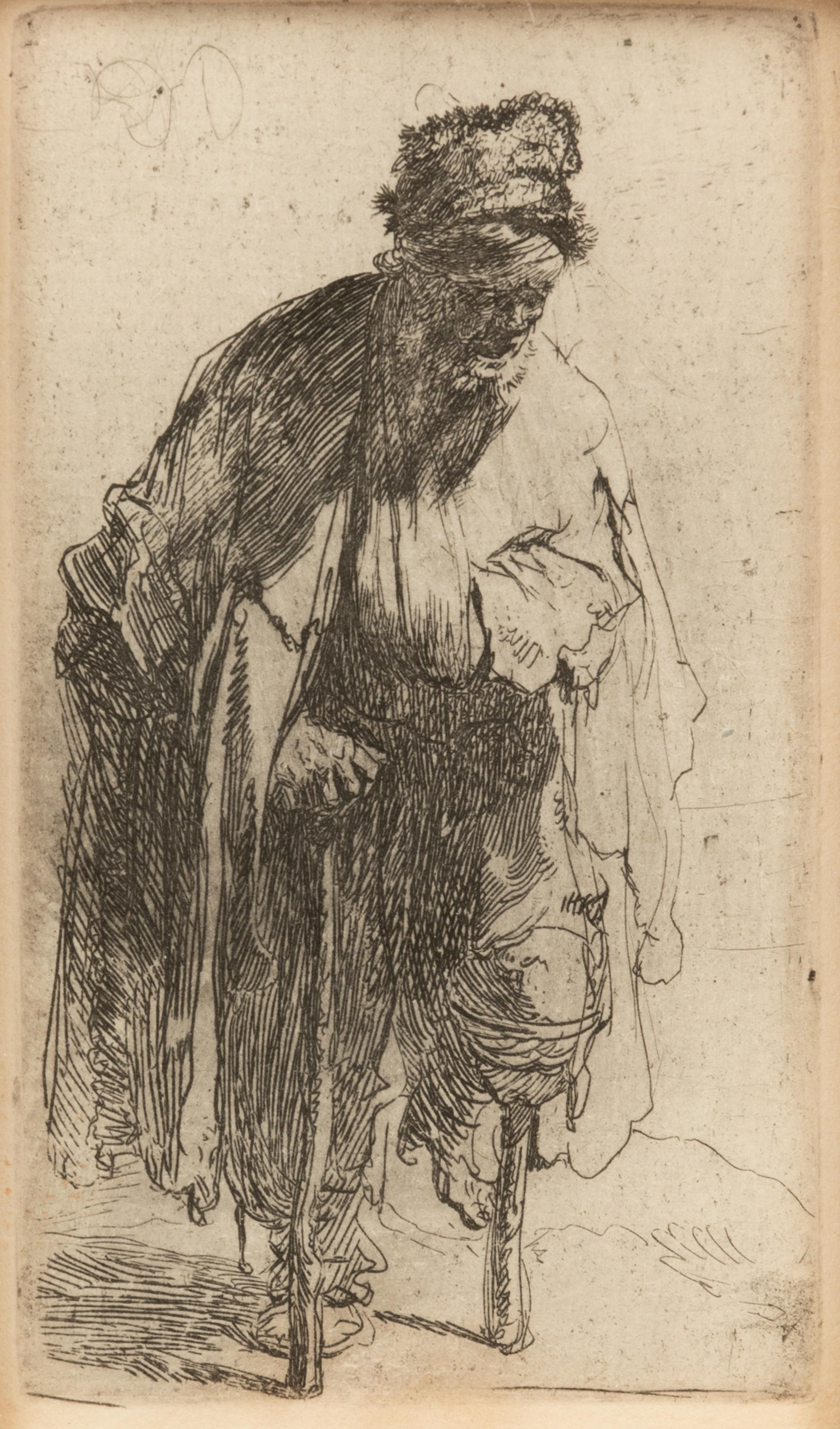 Rembrandt van Rijn, (Dutch, 1606-1669), Beggar with Wood Leg