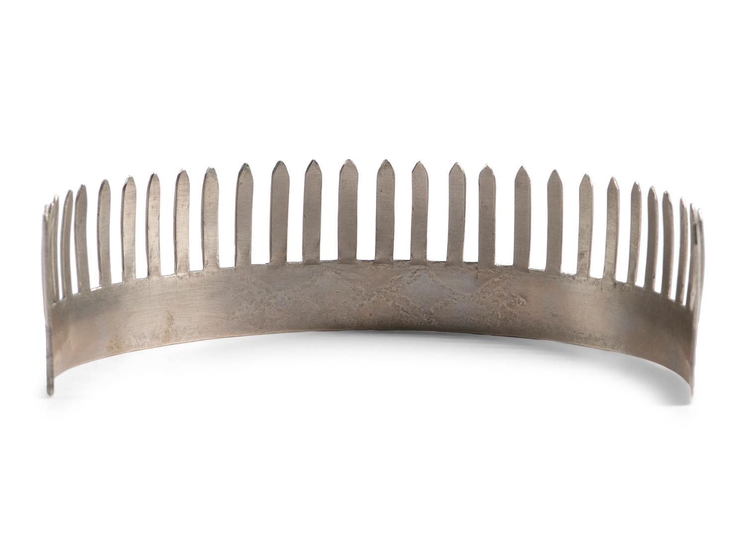 Menominee German Silver Hair Comb
