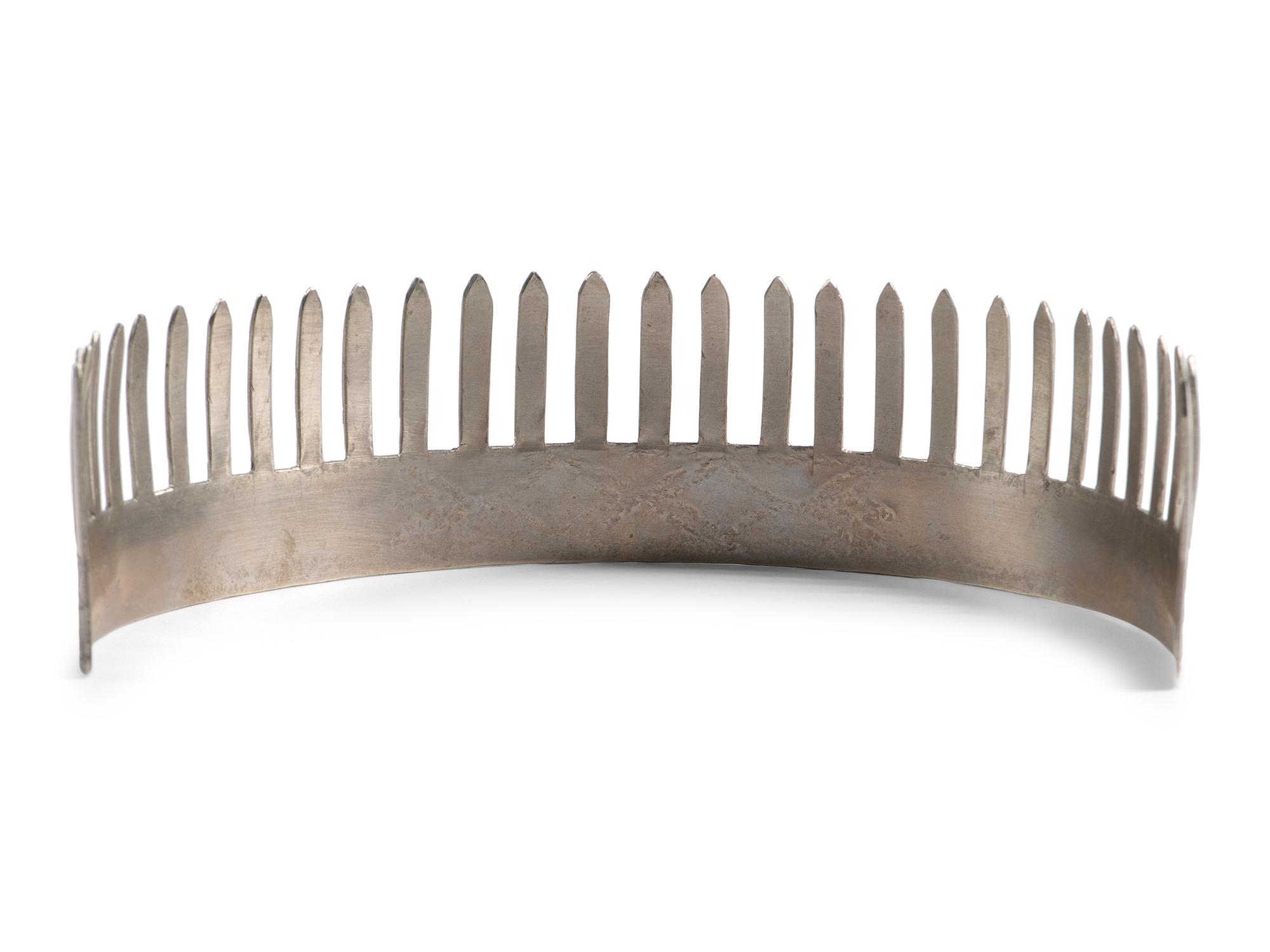 Menominee German Silver Hair Comb