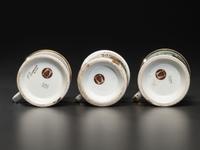 Three Porcelain Occupational Shaving Mugs