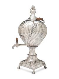 A Scottish George III Silver Tea Urn