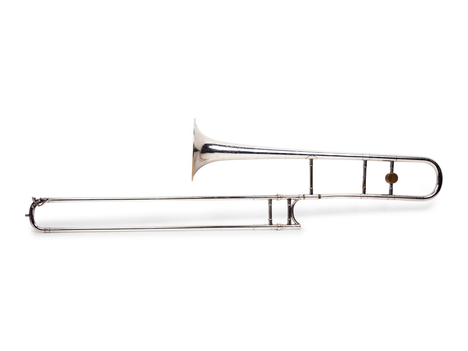 A Silver King Trombone