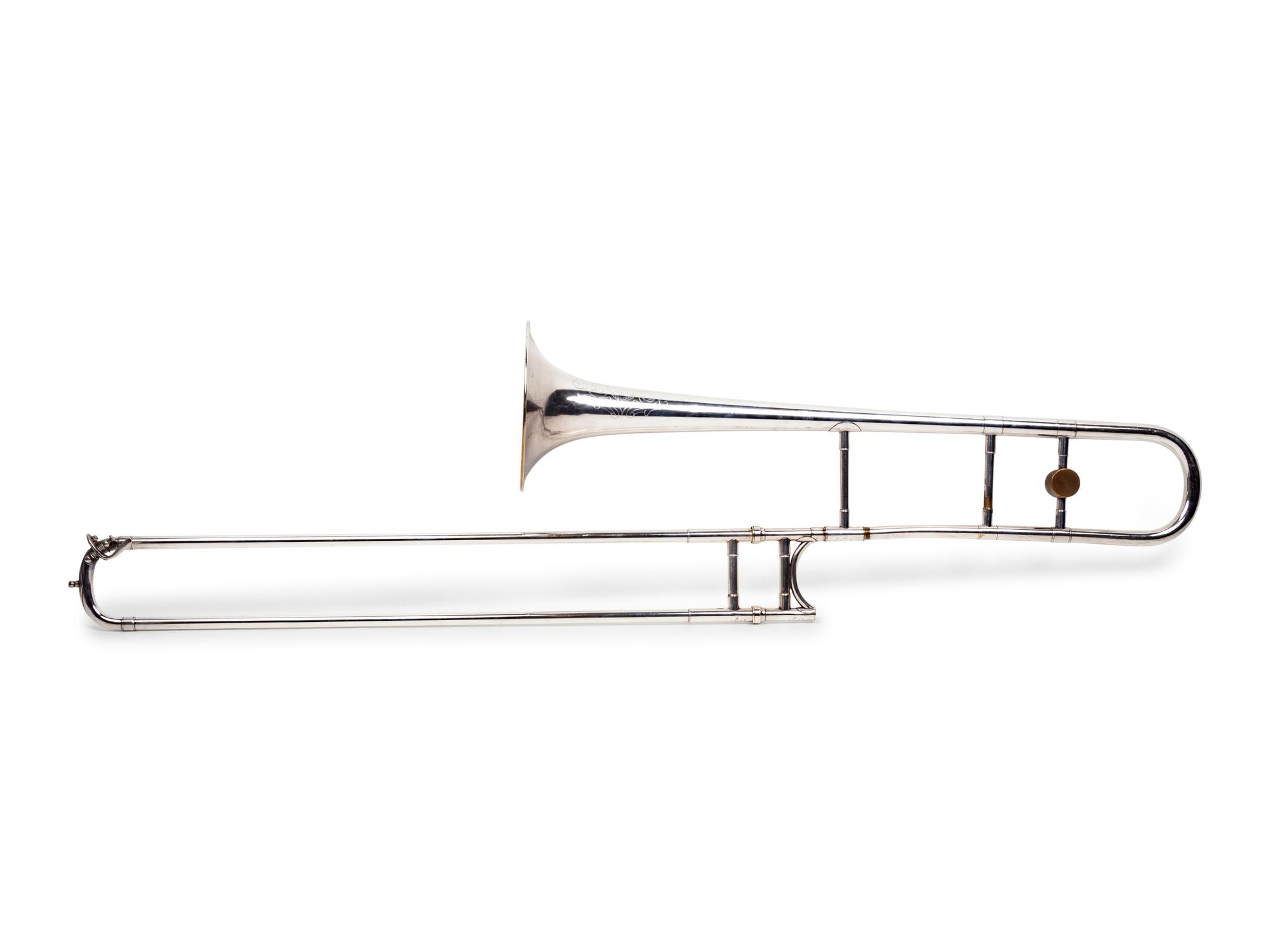 A Silver King Trombone