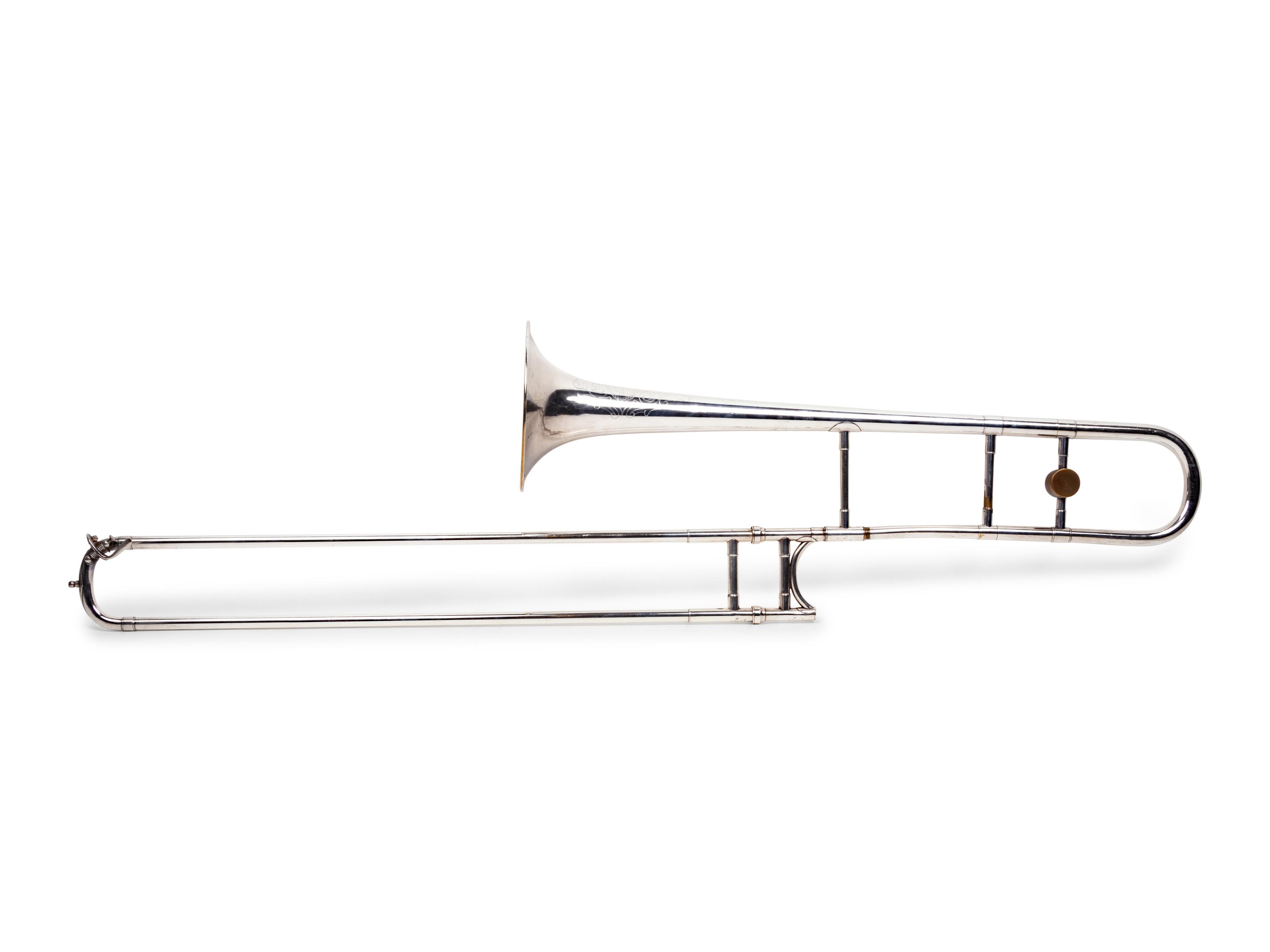A Silver King Trombone