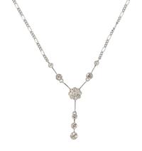 ANTIQUE, DIAMOND NECKLACE