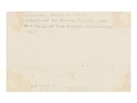 [LINCOLN ASSASSINATION]. A Military Commission pass to the trial of the Lincoln conspirators signed by Major General David Hunter. Washington, ca. May-June 1865.
