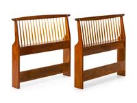 Pair of Twin-Sized Headboards Widdicomb, USA
