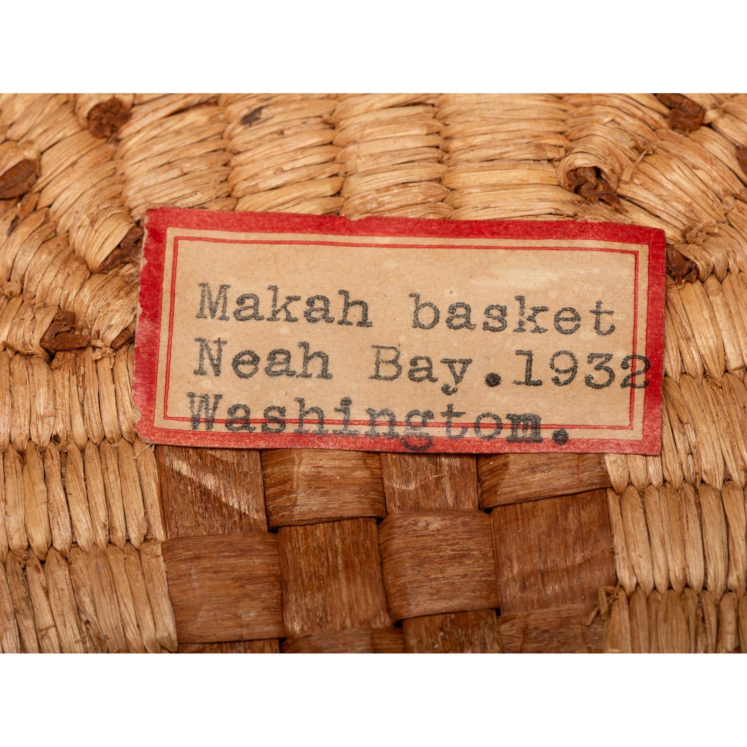 Makah Trinket Baskets