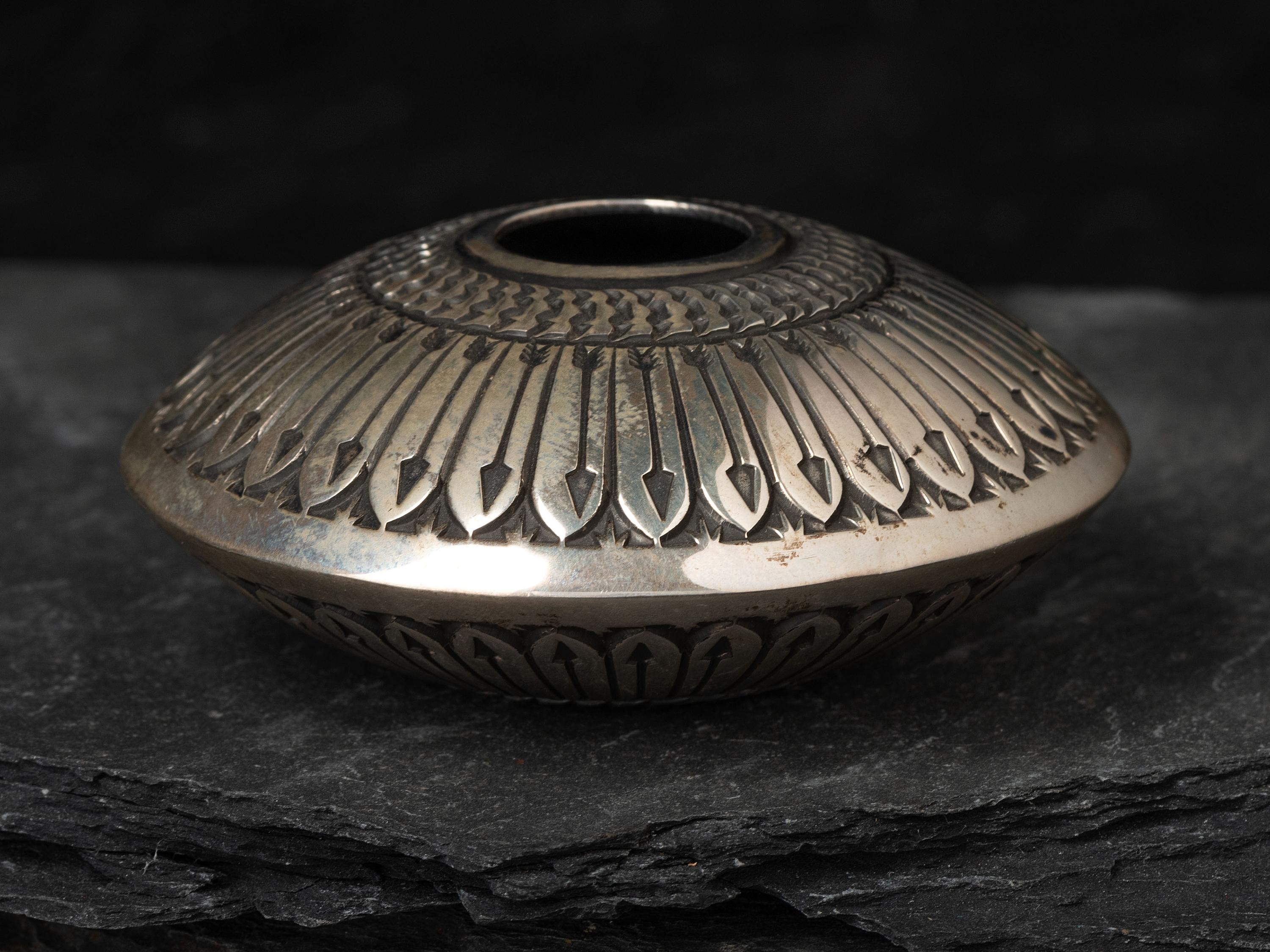 Sterling Silver Seed Jar