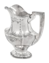 An American Silver Water Pitcher