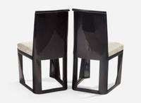 René Prou, Two Side Chairs