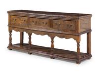 A George III Ash Dresser Base