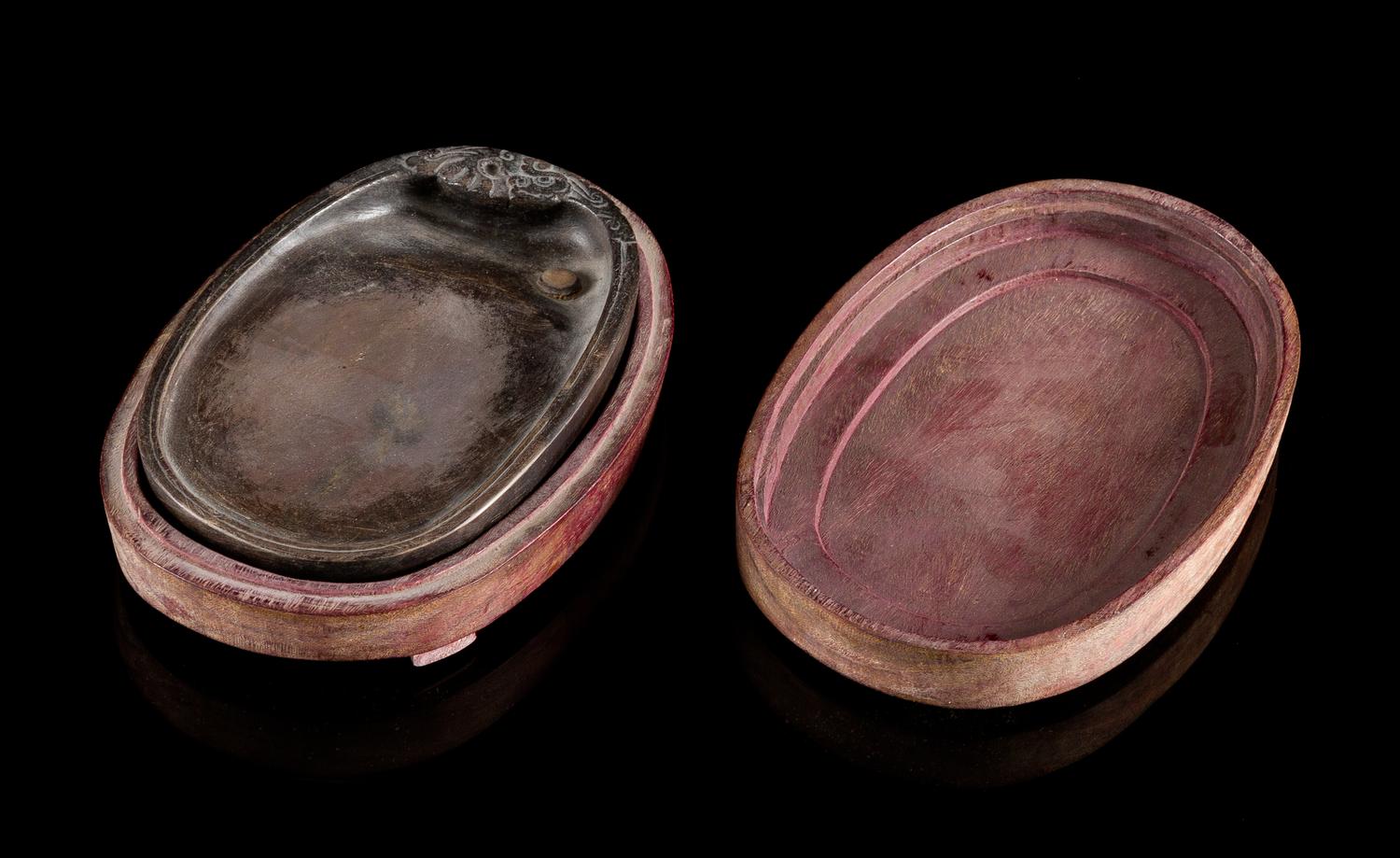 A Duan Ink Stone Length 5 inches.