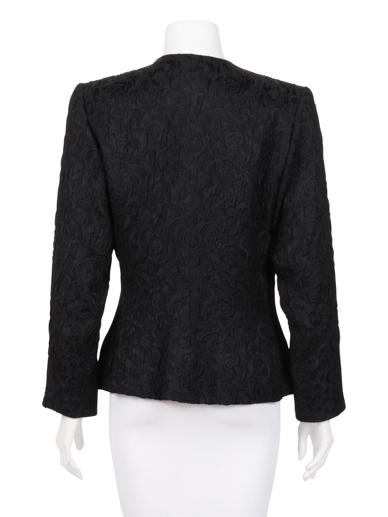 Yves Saint Laurent Haute Couture Brocade Jacket, 1980-90s
