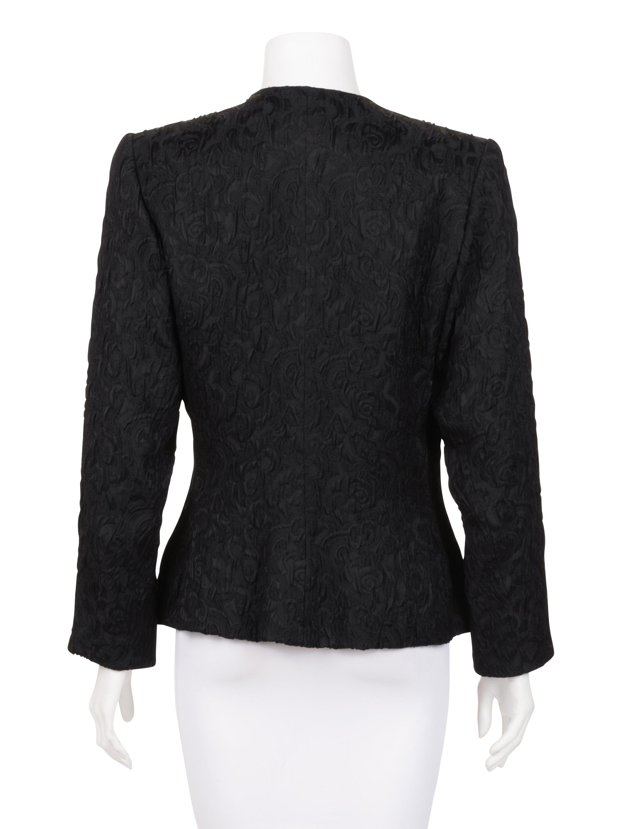 Yves Saint Laurent Haute Couture Brocade Jacket, 1980-90s