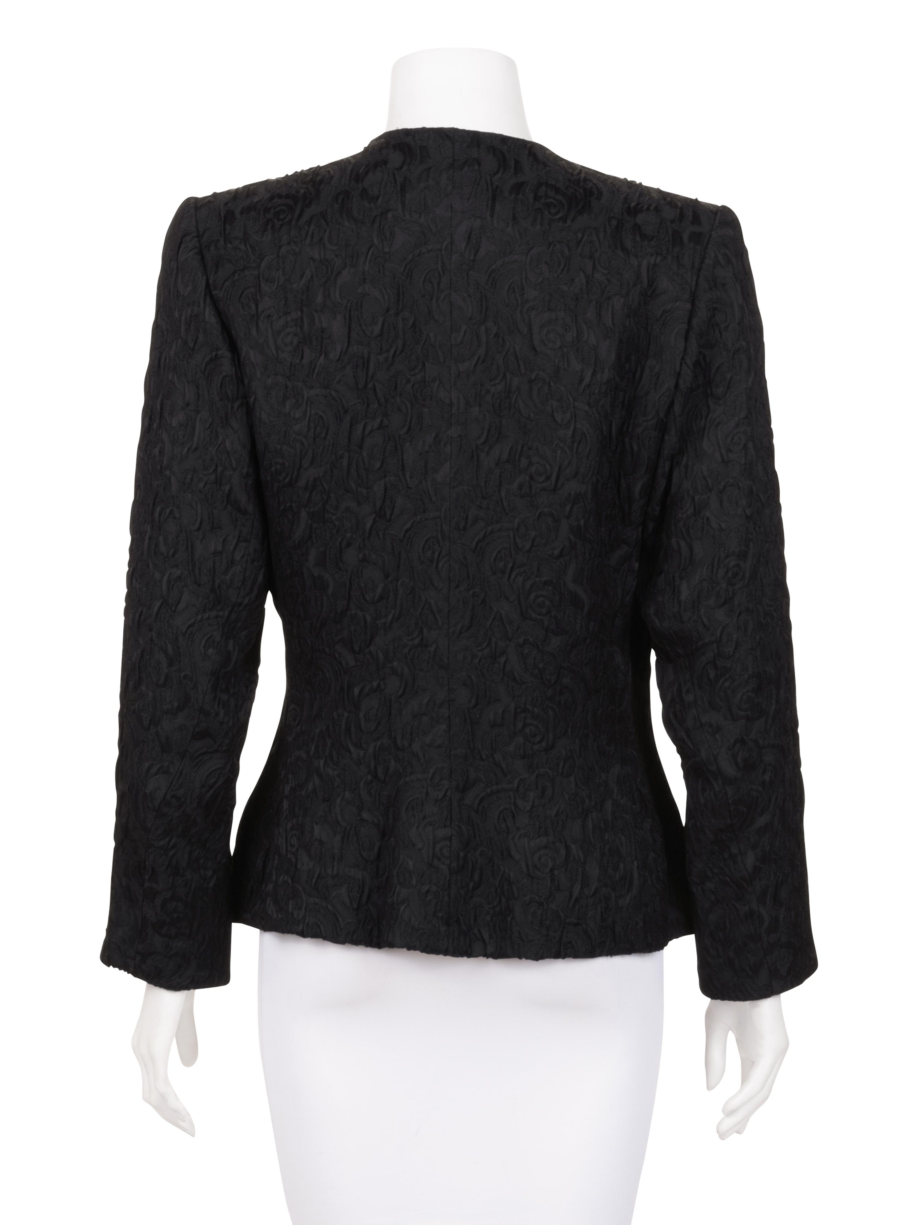 Yves Saint Laurent Haute Couture Brocade Jacket, 1980-90s