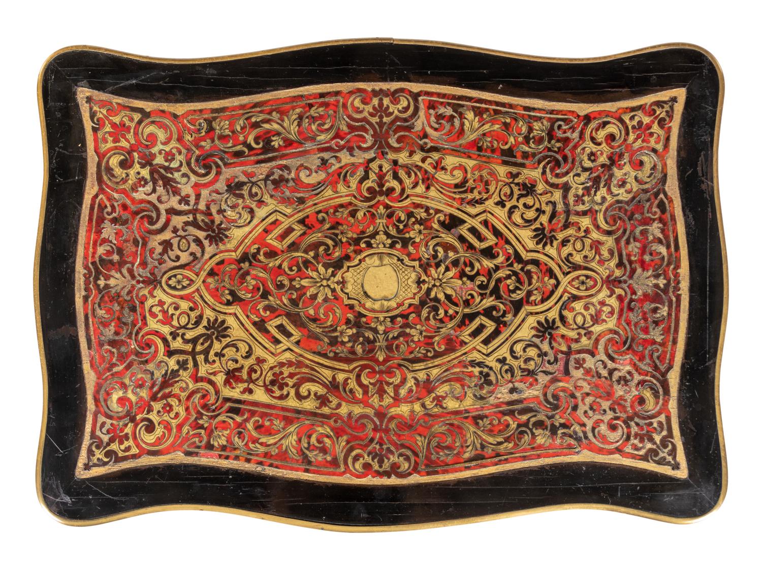 A Napoleon III Style Boulle Marquetry Table