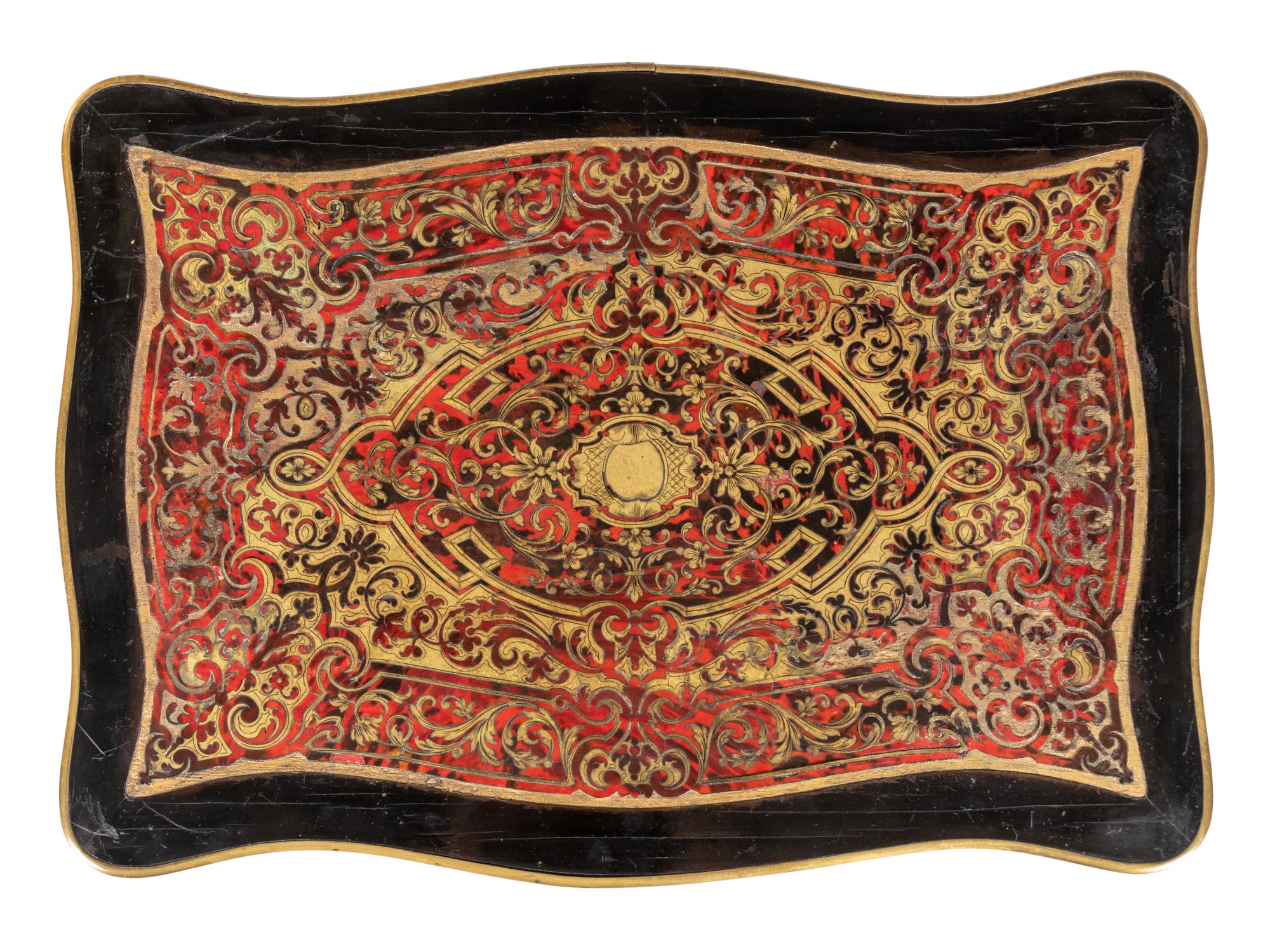 A Napoleon III Style Boulle Marquetry Table