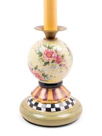 A Mackenzie Childs Marble Collection Desk Lamp