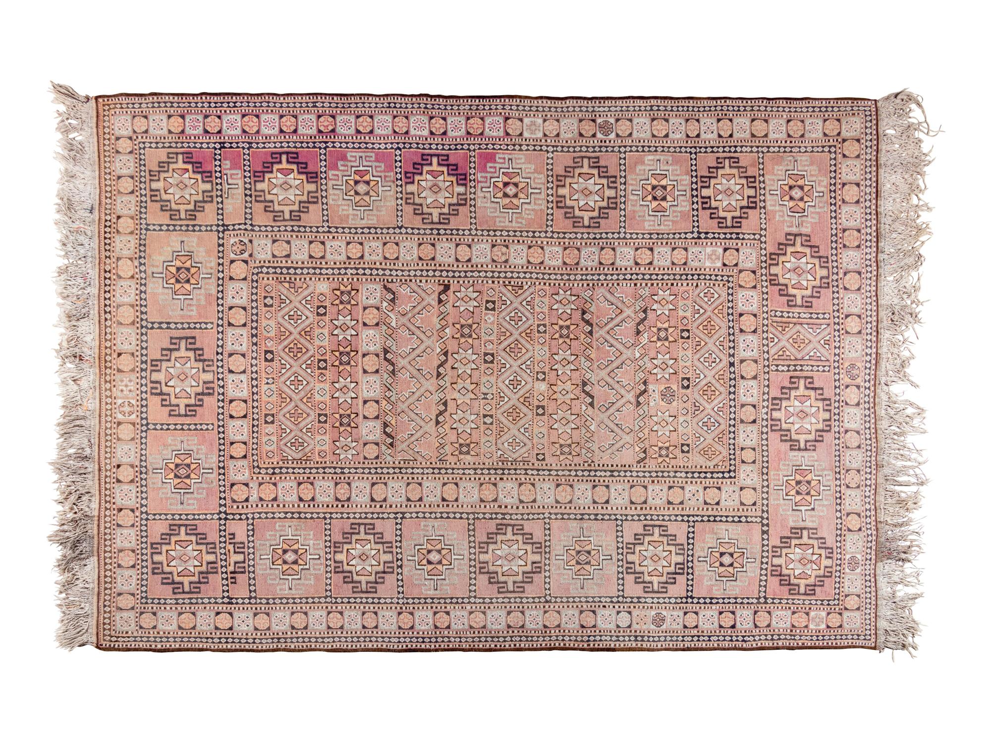 A Soumak Wool Rug