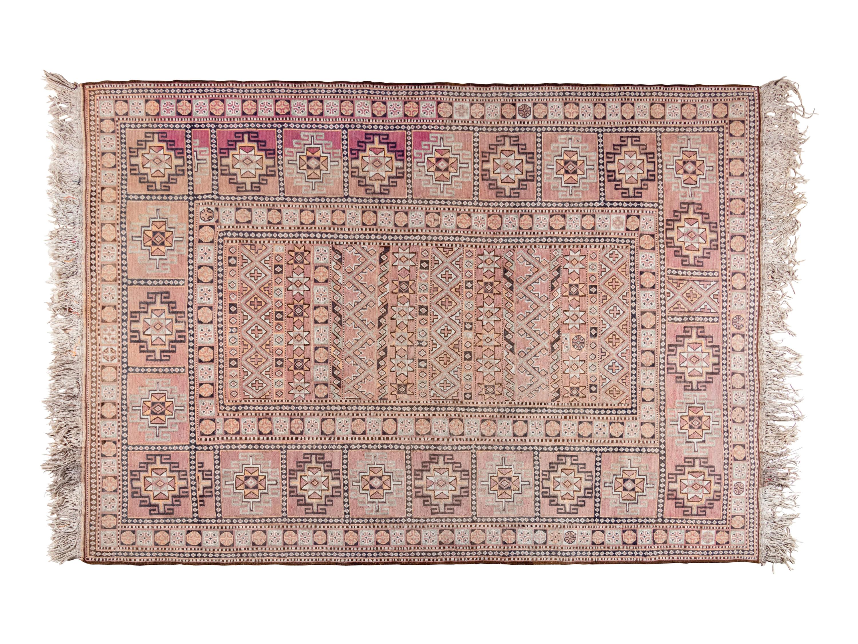 A Soumak Wool Rug