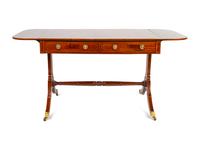 A Regency Mahogany Sofa Table