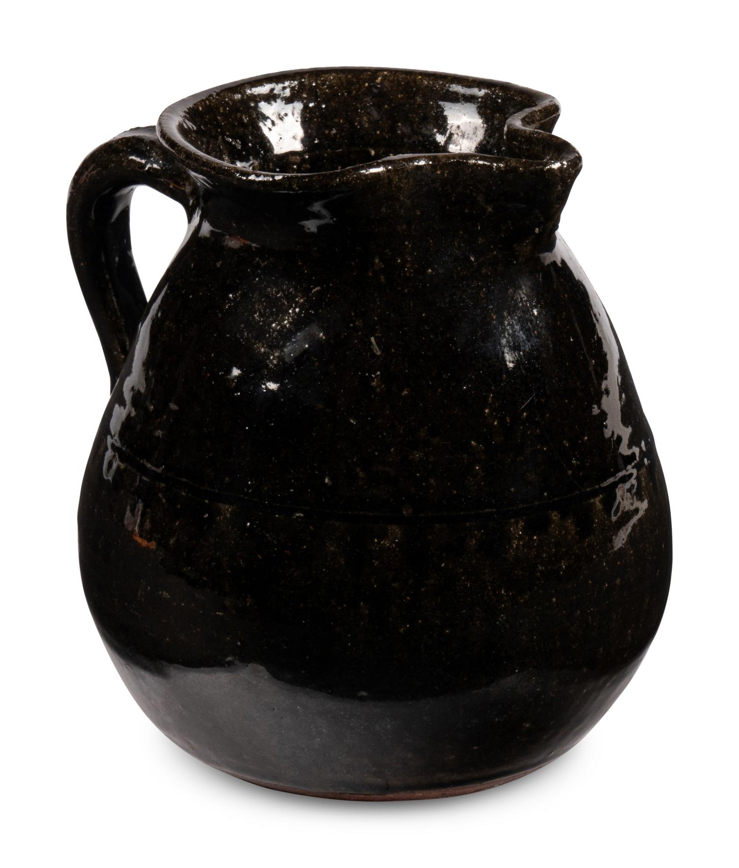 A Lanier Meaders (Georgia, 1917-1998) Stoneware Pitcher