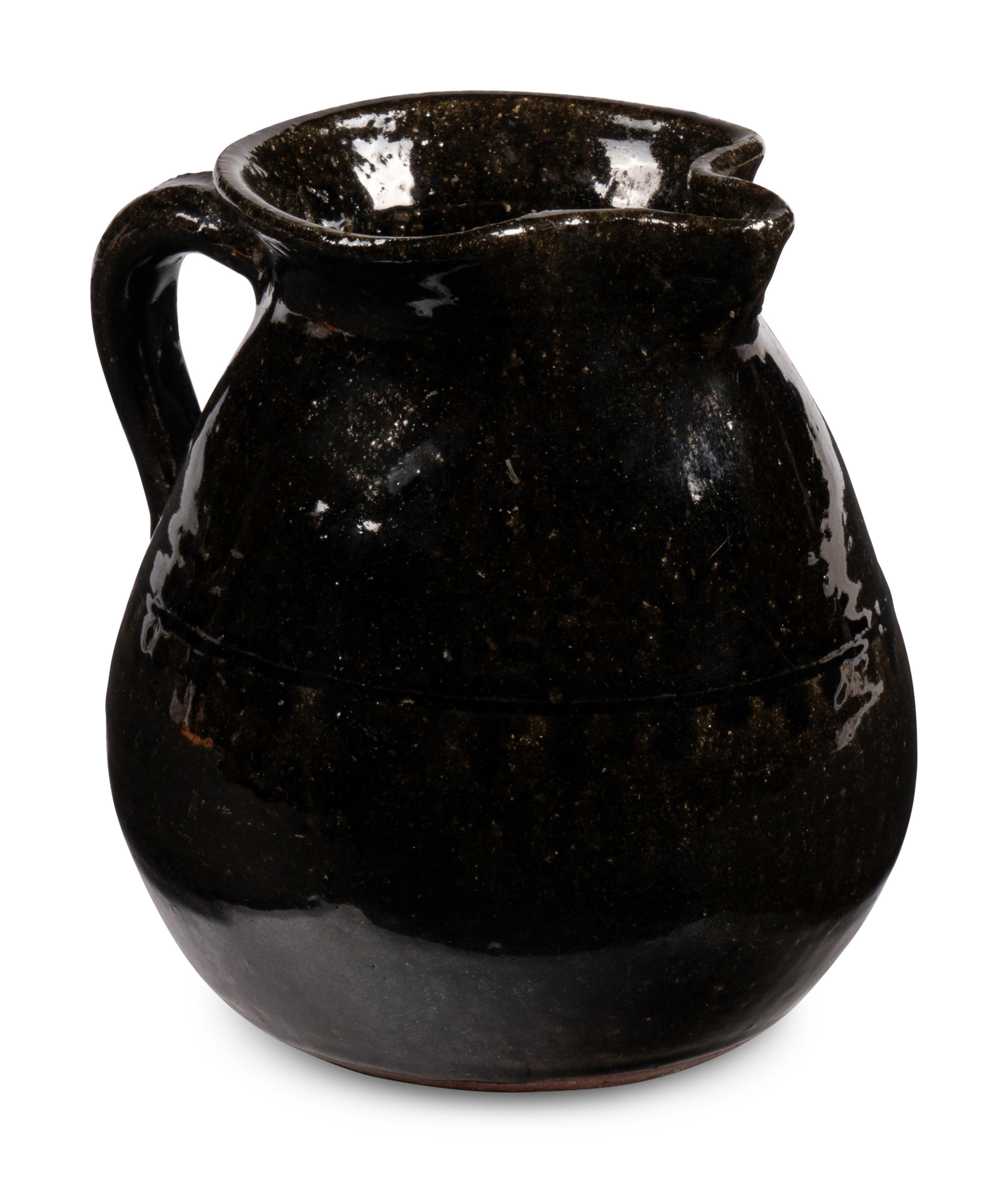 A Lanier Meaders (Georgia, 1917-1998) Stoneware Pitcher