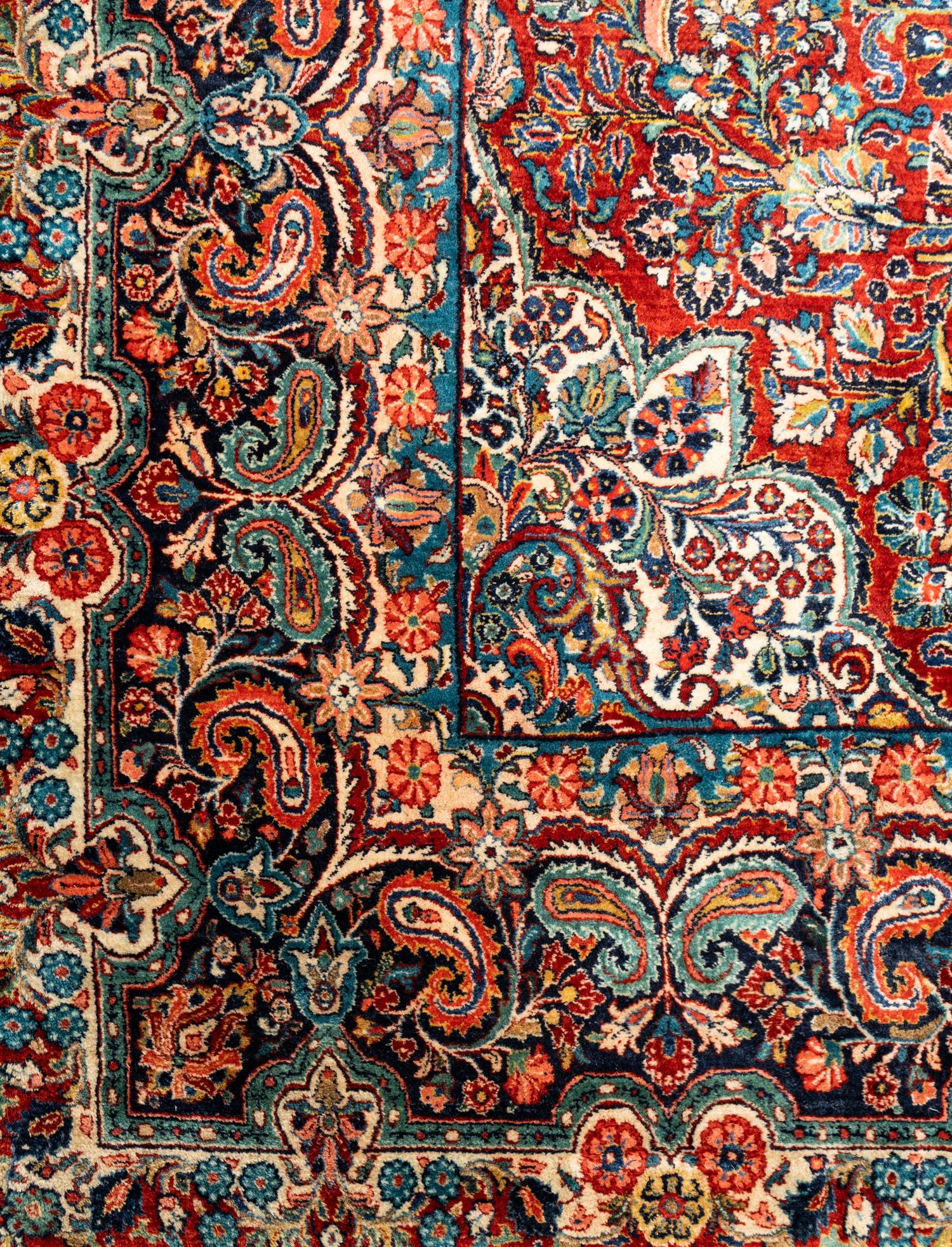 A Qazvin Wool Rug