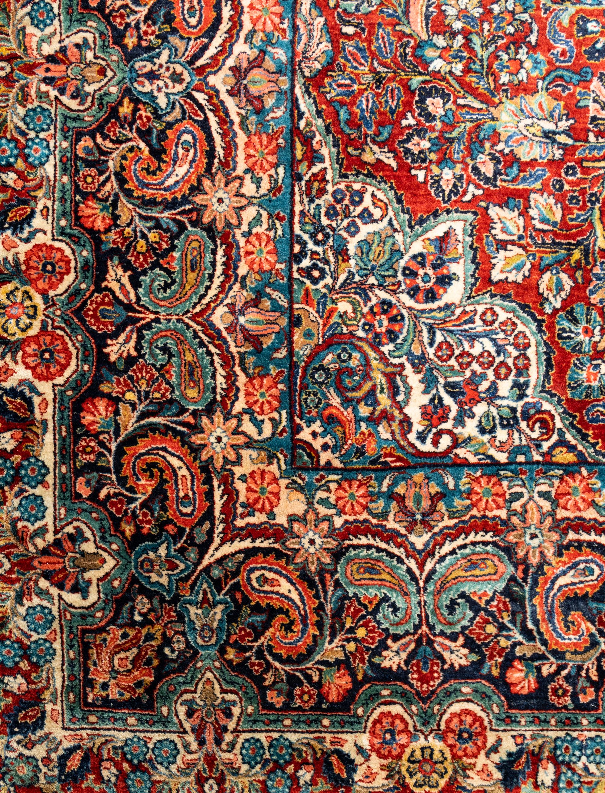 A Qazvin Wool Rug