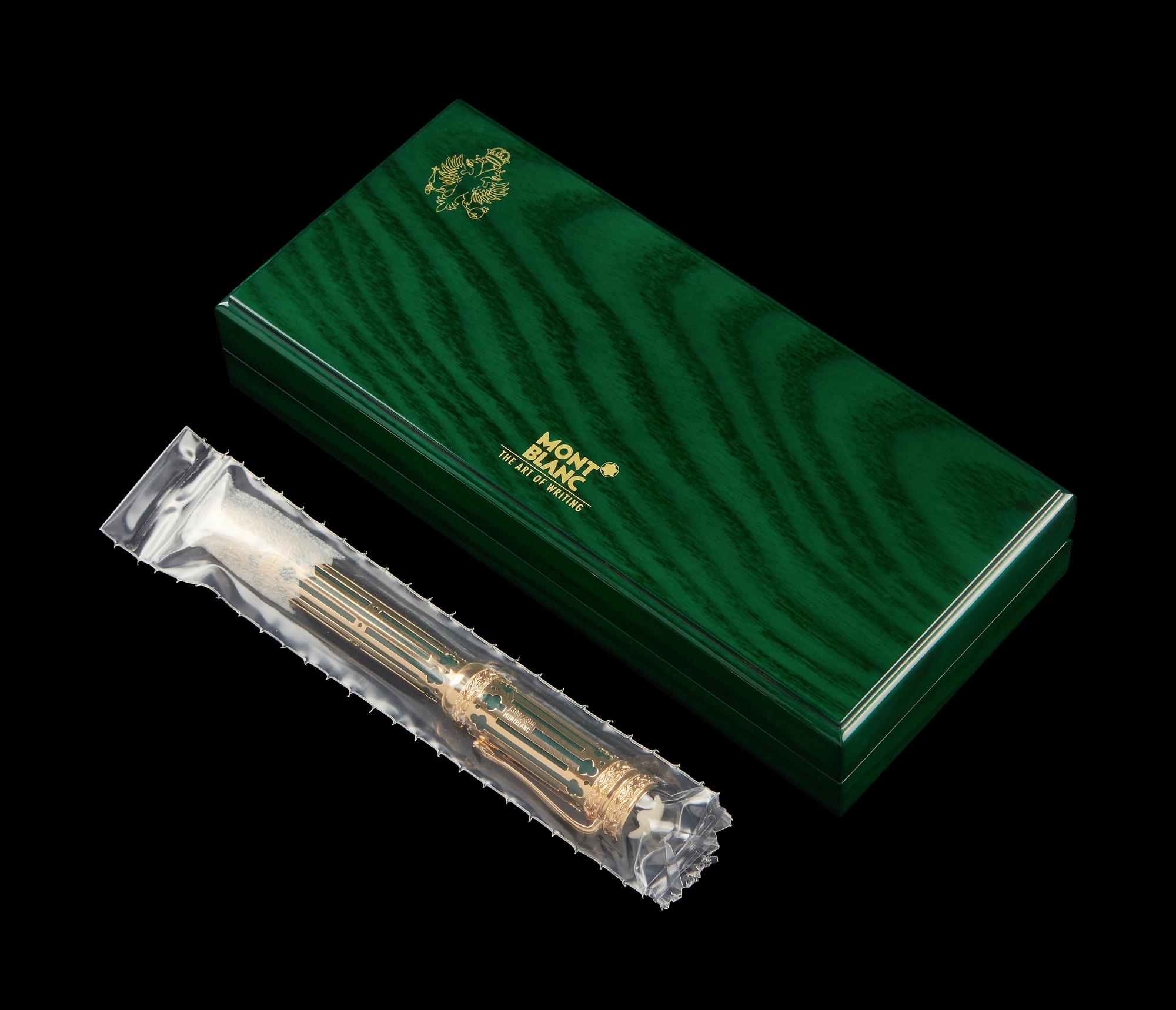 A Montblanc Limited Edition Peter The Great Fountain Pen
