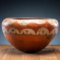 Rosalie Medina Toribo (Zia, ca 1858-1950) Attributed, Dough Bowl