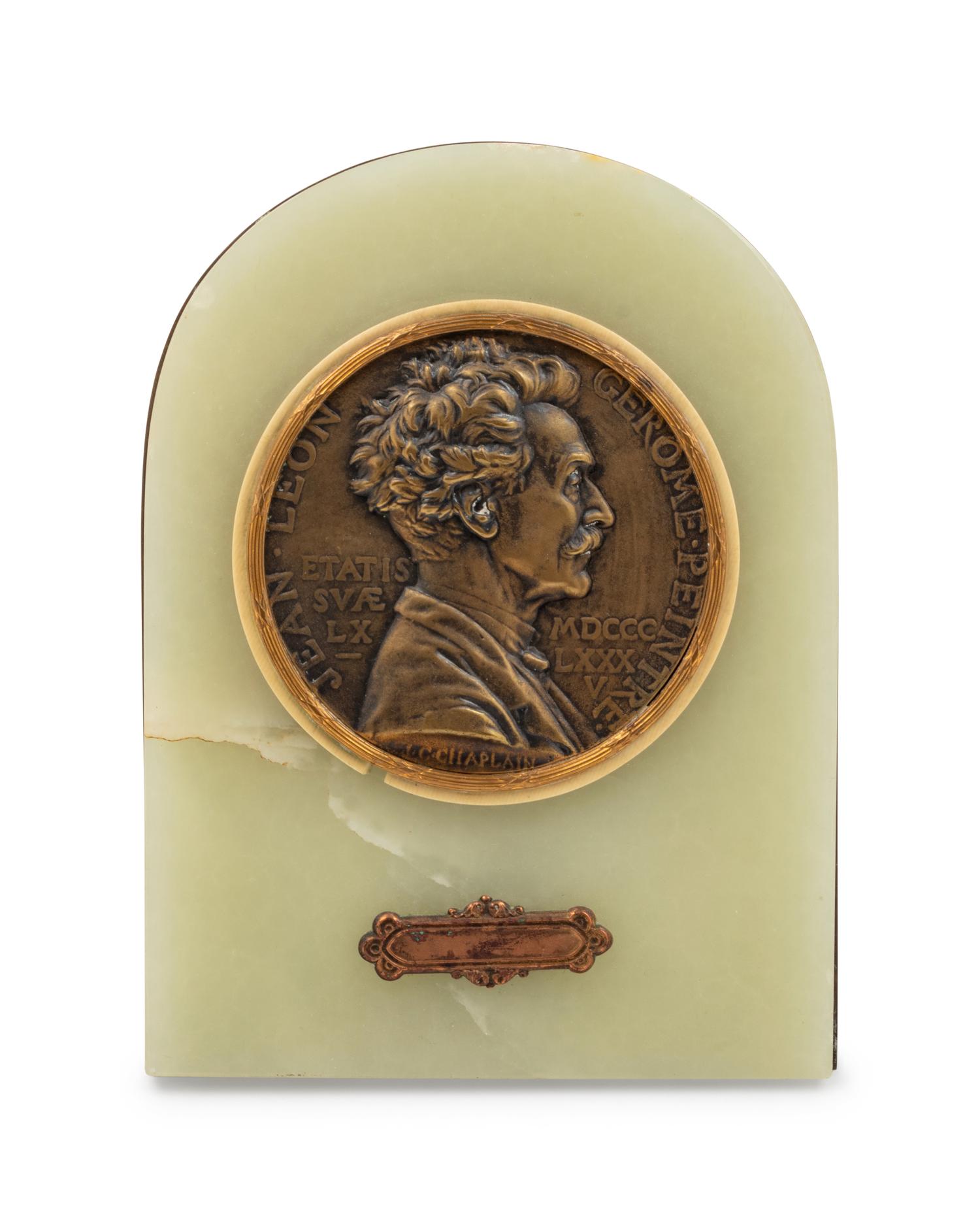 A French Bronze Medallion