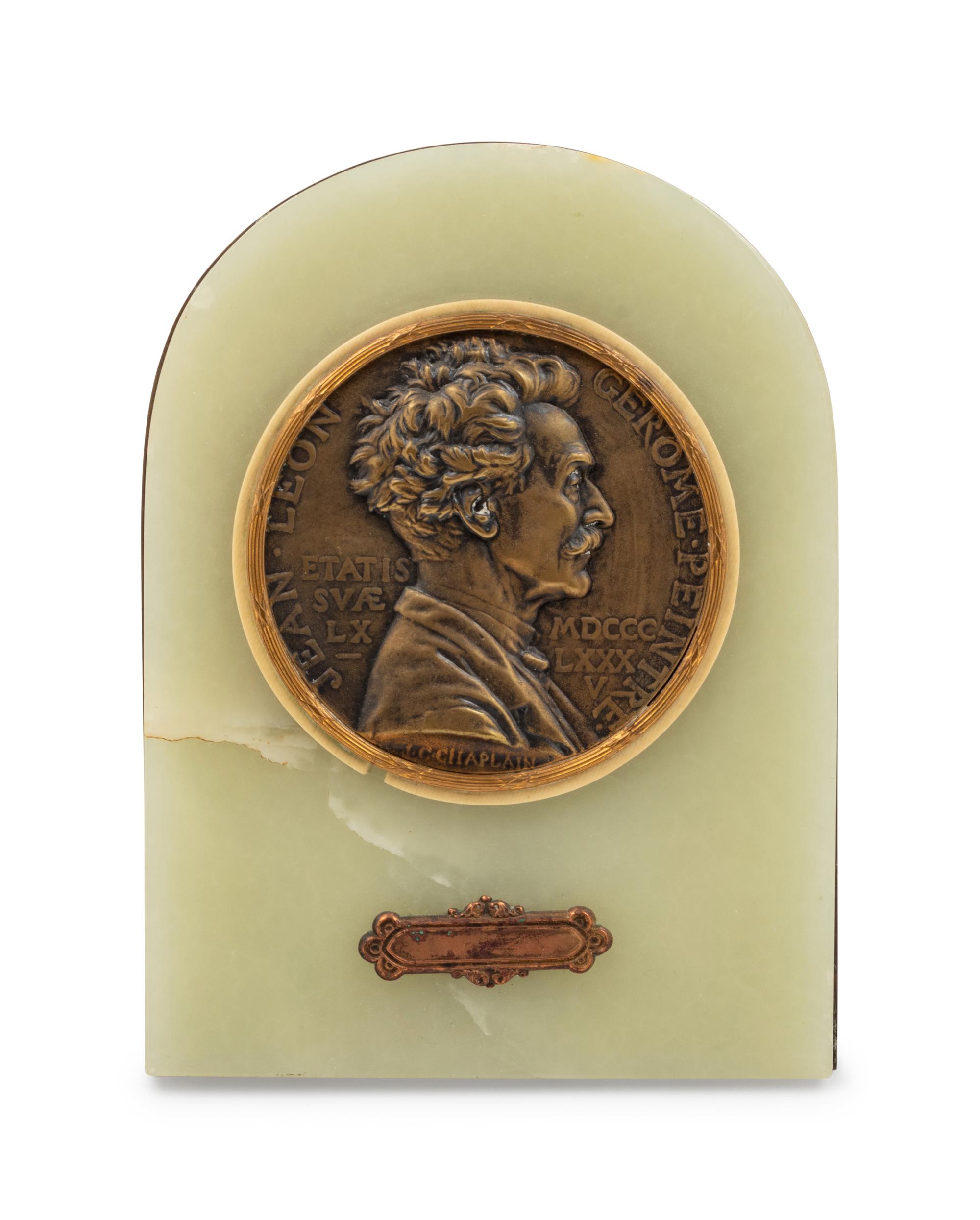 A French Bronze Medallion