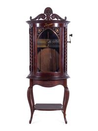 A Regina 35 Upright Disc Music Box