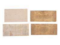 Corporal Artemus D. Sutton, Company B, 89th Ohio Volunteer Infantry. Captured at Chickamauga. Collection of currency acquired while imprisoned at Andersonville, GA and other prison camps.