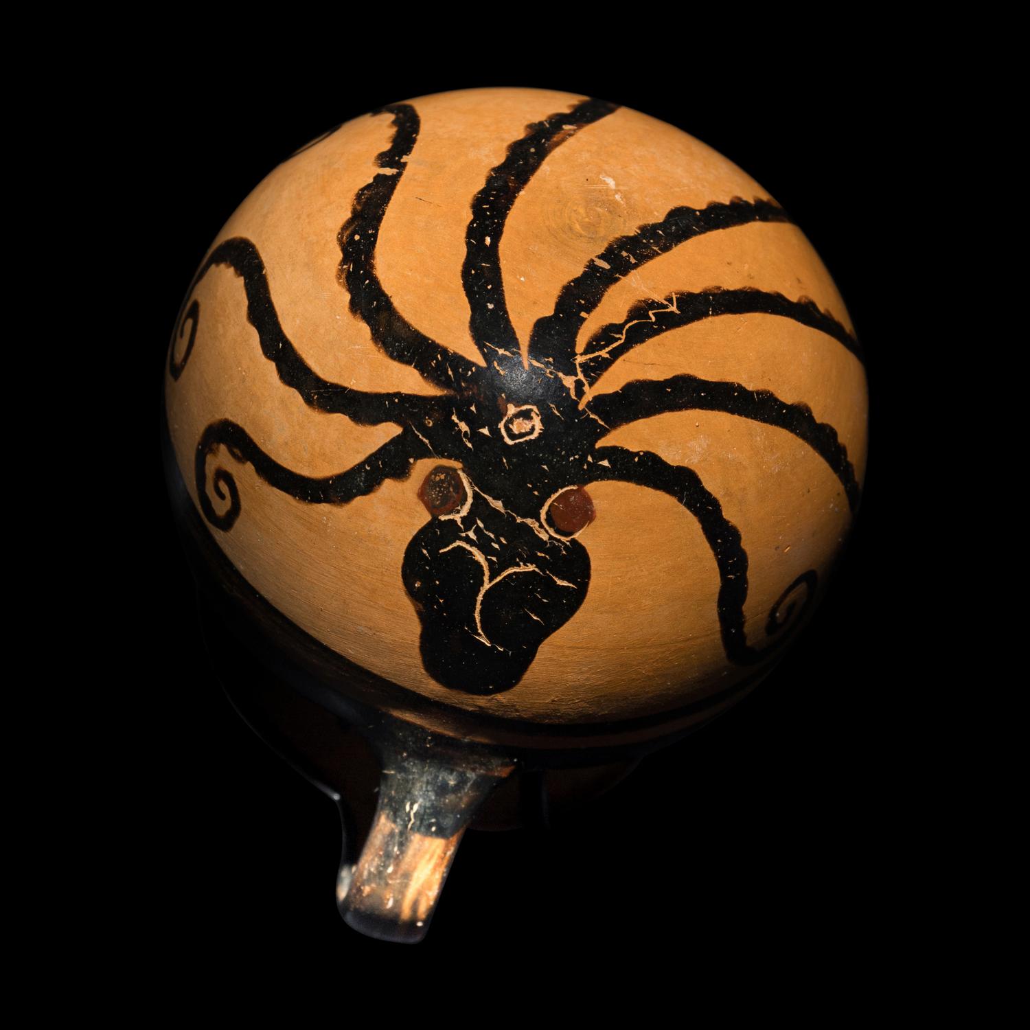 A Greek Black-Figured Mug with an Octopus
