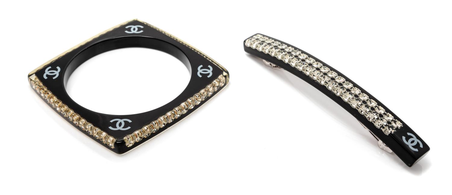 Chanel Bangle and Hair Clip, 2005