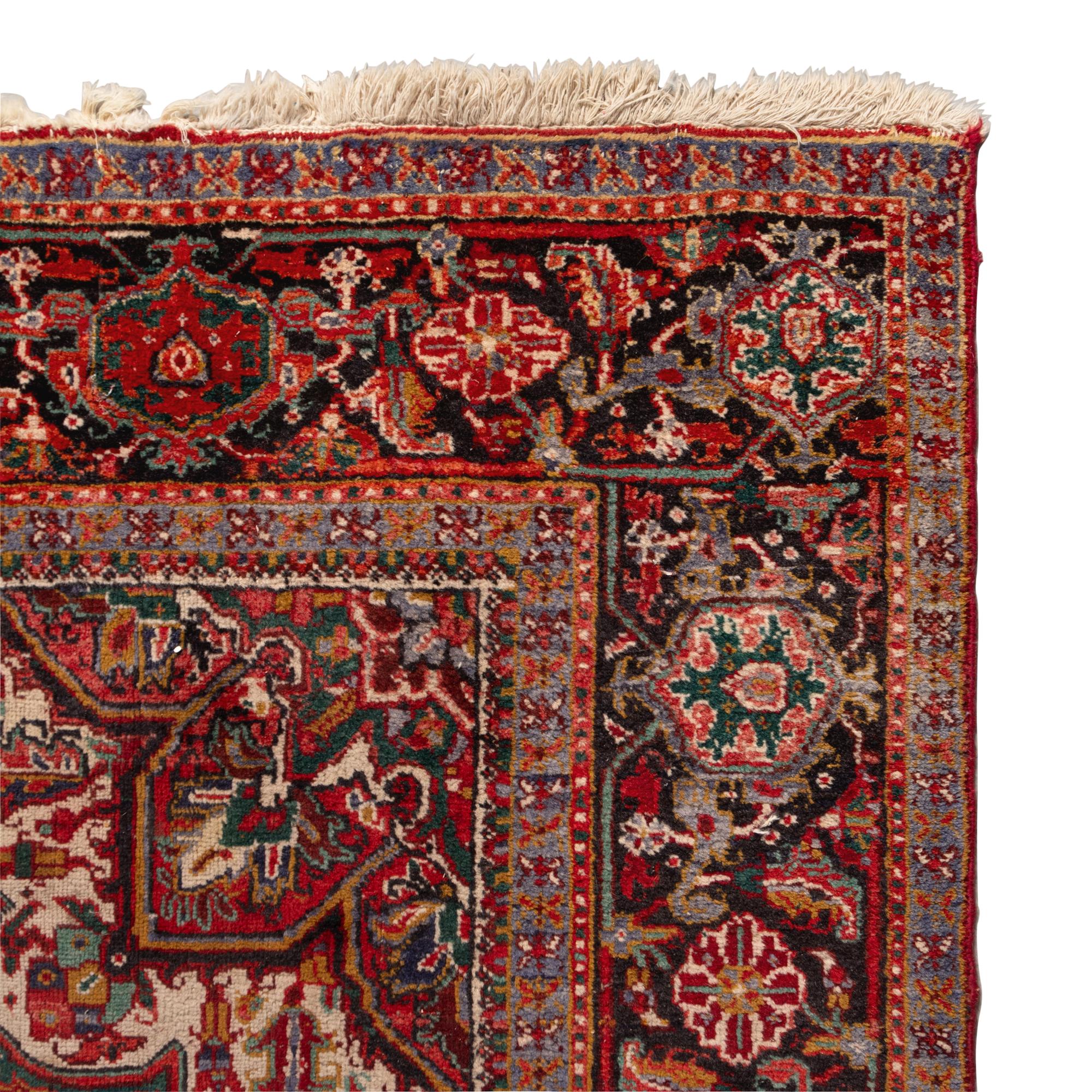 A Heriz Rug